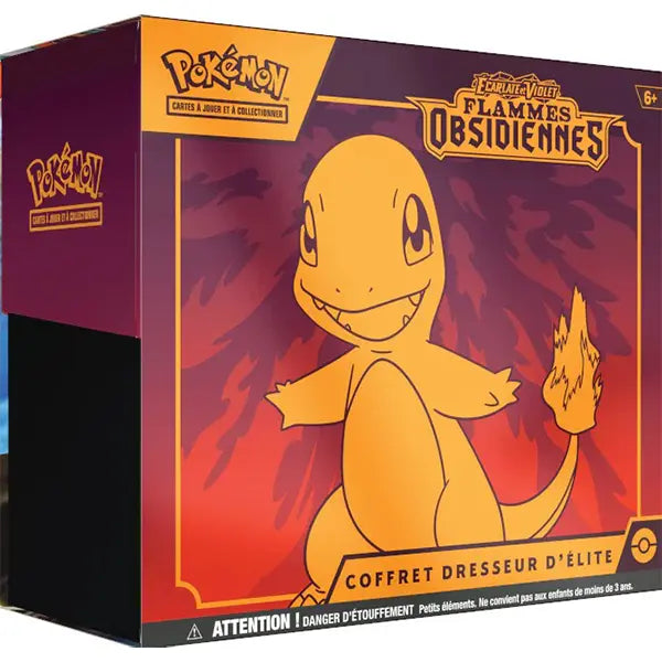 Coffret Dresseur d'Elite - Flammes Obsidiennes - ETB EV3
