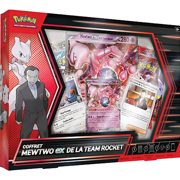 Coffret Mewtwo ex de la Team Rocket