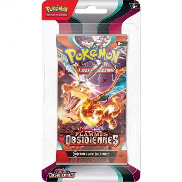 Booster Sous Blister Illustration Aléatoire  -  Flammes Obsidiennes - EV3