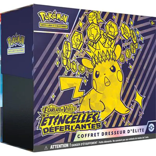 Coffret Dresseur d'Elite - Etincelles Deferlantes - ETB EV8