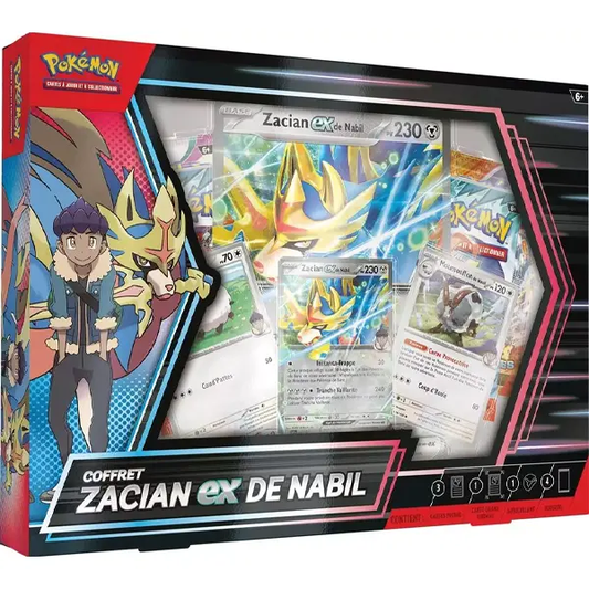 Coffret Zacian ex de Nabil